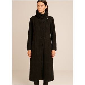 Revillon Shearling coat Black Women's  Size XL